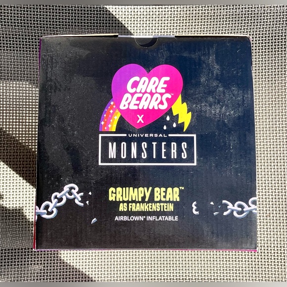 Care Bears Grumpy Bear As Frankenstein Halloween Inflatable 4.2' -  ** TESTED** - Picture 5 of 8